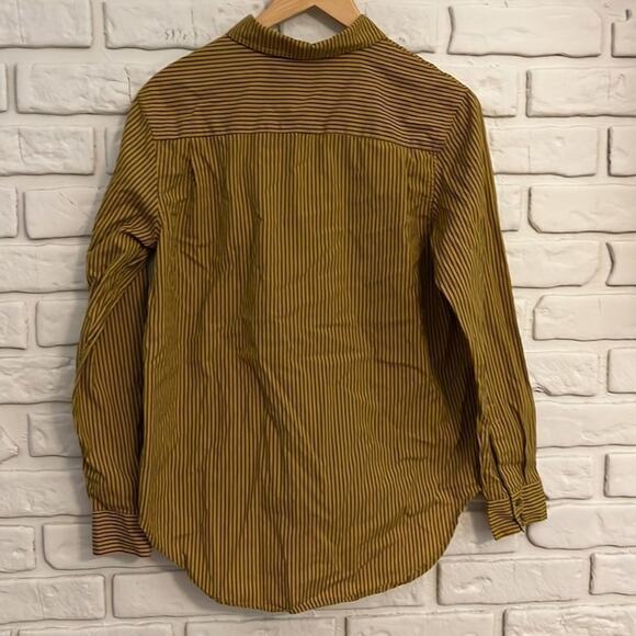 Urban Outfitters Vertical Stripe Button Down Top Size Small - Picture 7 of 8